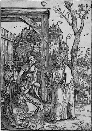 Lot 5637, Auction  104, Dürer, Albrecht, Christi Abschied von seiner Mutter