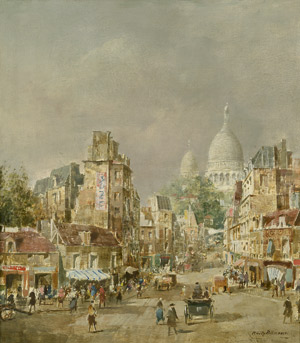 Lot 6204, Auction  104, Pallmann, Peter Götz, Ansicht von Sacré-Cœur de Montmartre