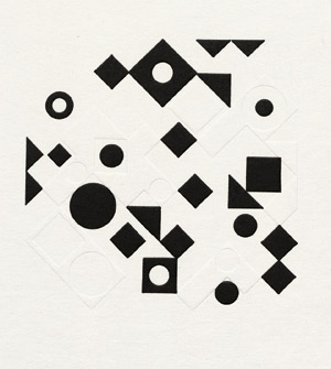 Lot 7464, Auction  104, Vasarely, Victor, Komposition mit Quadraten, Kreisen und Dreiecken