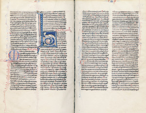 Lot 1001, Auction  105, Biblia latina, Lateinische Handschrift auf "Jungfernpergament".  1280