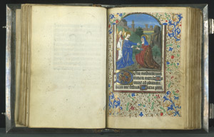 Lot 1004, Auction  105, Horae Beatae Mariae Virginis, Lateinische Stundenbuchhandschrift auf Pergament Nordfrankreich