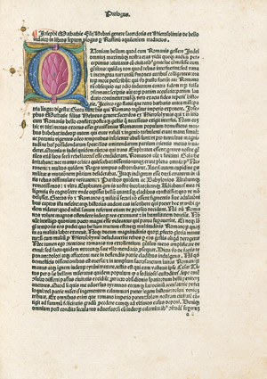 Lot 1035, Auction  105, Josephus, Flavius, De antiquitate Judaica, Venedig, Rainaldus Nimwegen, 1481