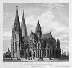 Lot 1153, Auction  105, Boisserée, Sulpiz, Geschichte und Beschreibung des Doms von Köln 