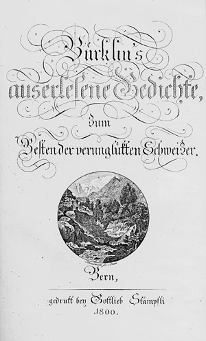 Lot 1585, Auction  105, Bürkli, Johannes, Auserlesene Gedichte