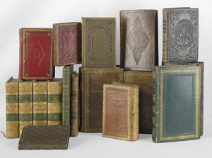 Lot 1615, Auction  105, Duodez- und Sedez-Bibliothek, Sammlung von ca. 100 Bänden einer Bibliothek kleinen Formats