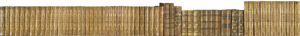 Lot 1626, Auction  105, Konvolut von 62 Halblederbänden des 19. Jahrhunderts, mit dekorativer RVergoldung