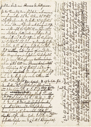 Lot 2334, Auction  105, Niebuhr, Barthold Georg, Manuskript "S. Pietro in Vincoli"