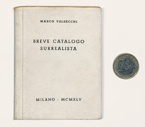 Lot 3591, Auction  105, Valsecchi, Marco und Surrealismus, Breve catalogo surrealista