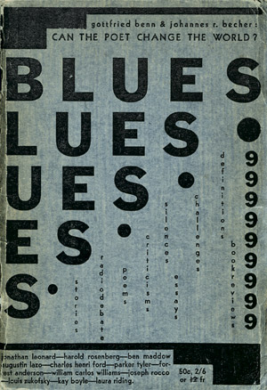 Lot 3669, Auction  105, Benn, Gottfried und Becher, Johannes R., Can the Poet Change the World? - In: Blues