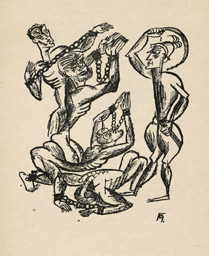 Lot 3838, Auction  105, Schilling, Heinar und Felixmüller, Conrad - Illustr., Die Sklaven