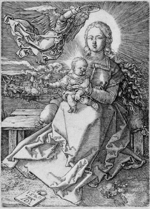 Lot 5089, Auction  105, Dürer, Albrecht, Maria von einem Engel gekrönt