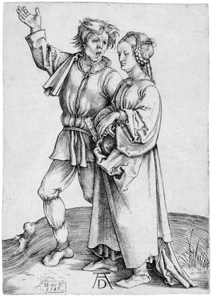 Lot 5092, Auction  105, Dürer, Albrecht, Der junge Bauer und seine Frau
