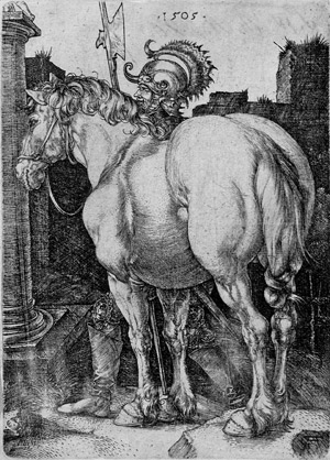 Lot 5093, Auction  105, Dürer, Albrecht, Das große Pferd