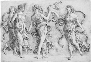 Lot 5161, Auction  105, Mantegna, Andrea - Schule, Die vier Tänzerinnen