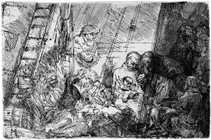 Lot 5213, Auction  105, Rembrandt Harmensz. van Rijn, Die kleine Beschneidung