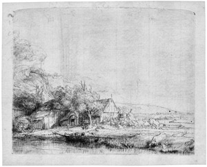 Lot 5232, Auction  105, Rembrandt Harmensz. van Rijn, Die Landschaft mit der saufenden Kuh