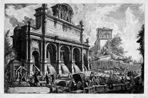 Lot 5351, Auction  105, Piranesi, Giovanni Battista, Veduta del Castello dell´Acqua Paola