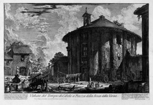 Lot 5354, Auction  105, Piranesi, Giovanni Battista, Veduta del Tempio di Cibele