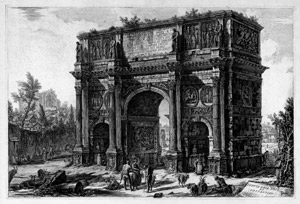 Lot 5359, Auction  105, Piranesi, Giovanni Battista, Veduta dell' Arco di Costantino