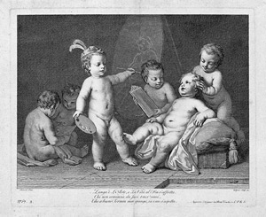 Lot 5391, Auction  105, Wagner, Joseph, Allegorie der Malerei