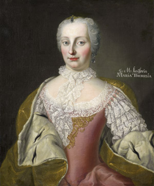 Lot 6037, Auction  105, Österreichisch, 18. Jh. . Bildnis Maria Theresia, Kaiserin von Österreich