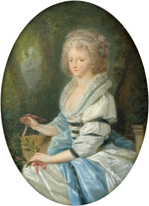 Lot 6055, Auction  105, Füger, Heinrich Friedrich - zugeschrieben, Bildnis der Prinzessin Elisabeth Wilhelmine von Württemberg