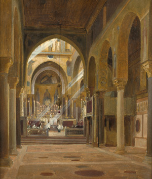 Lot 6143, Auction  105, Herrmann, Alexander, Eine Messe in der Cappella Palatina im Königspalast der Normannen in Palermo