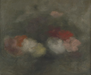 Lot 6198, Auction  105, Carrière, Eugène Anatole, Weiße, rote, gelbe Blumen