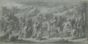 Lot 6359, Auction  105, Verdier, François, Vier Szenen aus dem Leben Alexanders des Großen