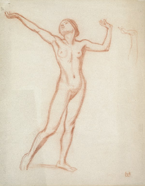 Lot 6428, Auction  105, Hofmann, Ludwig von, Tanzender weiblicher Akt