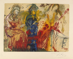 Lot 7144, Auction  105, Dalí, Salvador, Die vier Jahreszeiten
