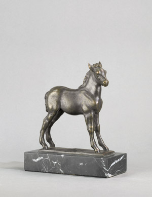 Lot 7271, Auction  105, Hussmann, Albert Hinrich, Stehendes Pferd