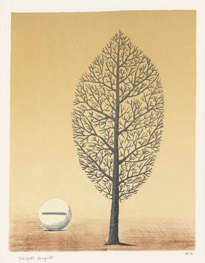 Lot 7345, Auction  105, Magritte, René, nach. La recherche de l'absolu