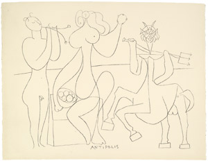 Lot 7449, Auction  105, Picasso, Pablo, nach. Mes Dessins D'Antibes