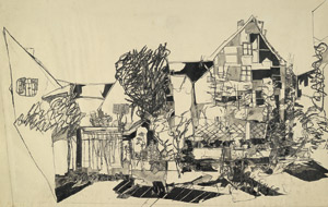 Lot 8002, Auction  105, Altenbourg, Gerhard, Häuser in Gärten
