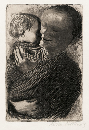 Lot 8160, Auction  105, Kollwitz, Käthe, Mutter mit Kind auf dem Arm