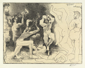 Lot 8265, Auction  105, Picasso, Pablo, La danse de faunes