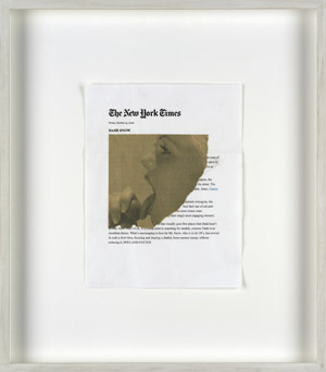 Lot 8307, Auction  105, Snow, Dash, The New York Times
