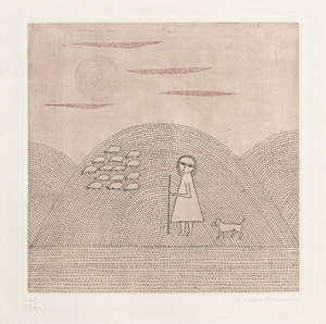 Lot 8527, Auction  105, Minami, Keiko, La petite Bergère (The little Shepherd)