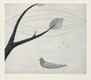Lot 8545, Auction  105, Minami, Keiko, Oiseau (Bird)