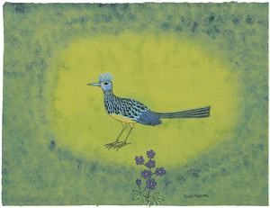 Lot 8616, Auction  105, Minami, Keiko, Oiseau dans l'Herbe (Bird in the Grass)