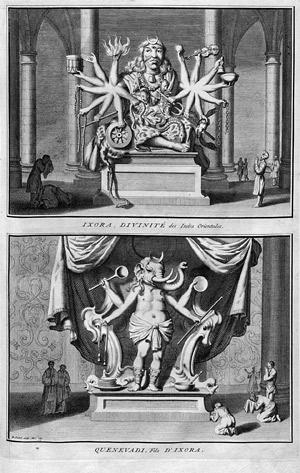 Lot 55, Auction  106, Bouchet, Jean Venant, Dissertation historique sur les dieux des indiens orientaux