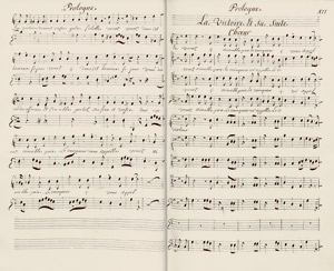 Lot 586, Auction  106, Lully, Jean-Baptiste, Proserpine, Tragédie. Zeitgenössische Notenhandschrift