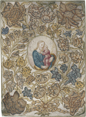 Lot 1017, Auction  106, Kindersegnung Christi, Pergament-Miniatur. 
