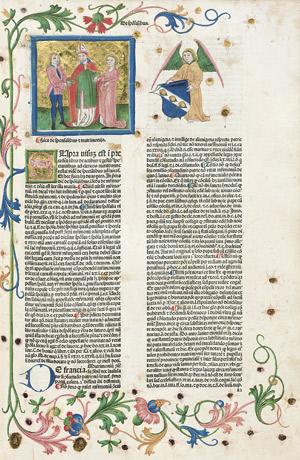 Lot 1030, Auction  106, Tudeschis, Nicolaus de, Super libros Decretalium, I-V in 6 Bänden. 