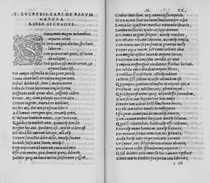 Lot 1073, Auction  106, Lucretius, Caius Titus, De rerum natrua libri VI.