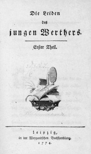 Lot 1524, Auction  106, Goethe, Johann Wolfgang von, Die Leiden des jungen Werthers. EA. 2. Druck