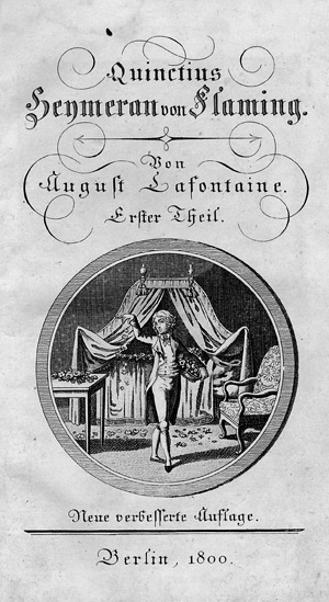Lot 1613, Auction  106, Lafontaine, August, Quinctius Heymeran von Flaming