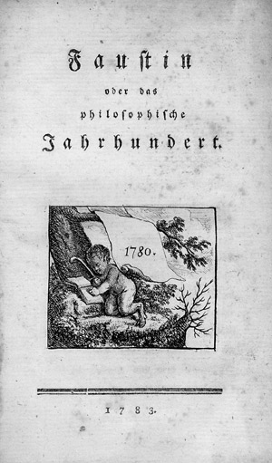Lot 1689, Auction  106, Pezzl, Johann, Faustin oder das philosophische Jahrhundert