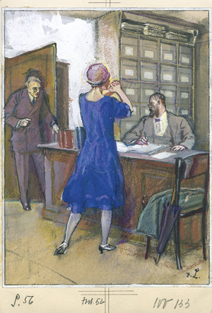 Lot 1921, Auction  106, Liebenauer, Ernst, Original-Entwürfe für ein Jugendbuch von Magda Trott 